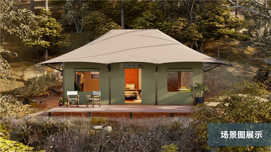 游牧文明遇见现代设计：解码浙江野奢酒店帐篷的建筑哲学